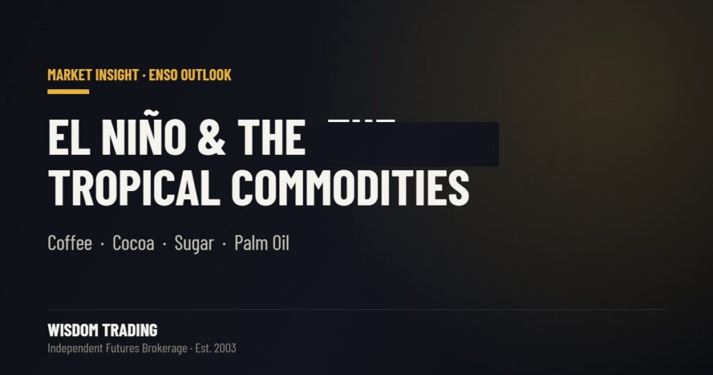 El Niño outlook and its impact on tropical commodity markets: coffee, cocoa, sugar, and palm oil